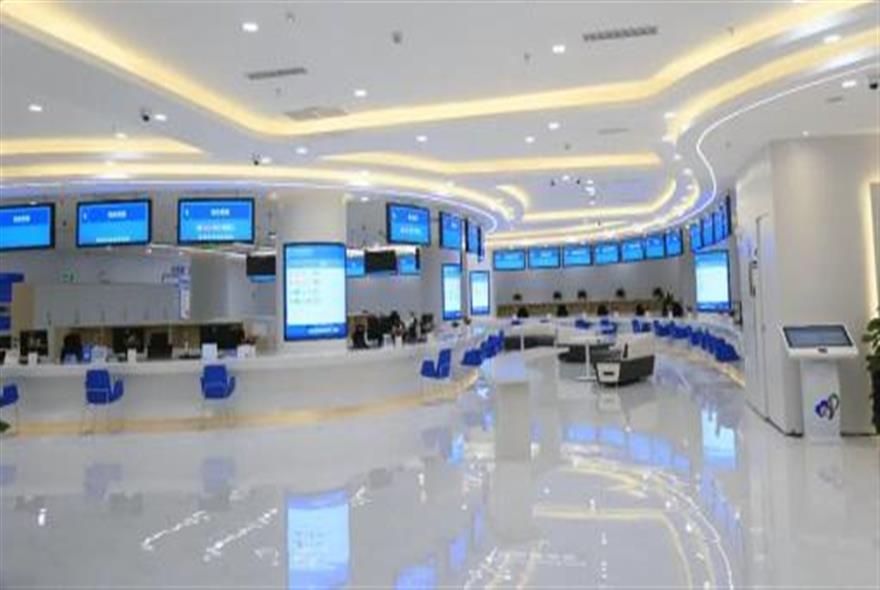 某某区人社服务大厅智能化005